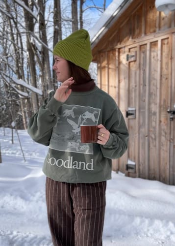 Customer photo review of Wetlands Crewneck