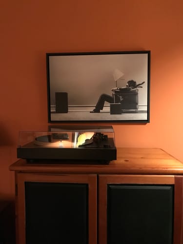 Customer photo review of The Blown Away Guy Ad 1979