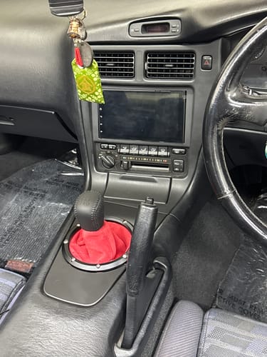 Customer photo review of MR2Heaven Premium 350 Grams Performance Weighted Hand Crafted Leather Shift Knob