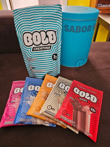 Customer photo review of LATA PERSONALIZADA BOLD WHEY