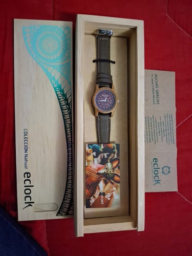 Customer photo review of Reloj Nahual pink 3.5cms por Eclock