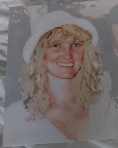 Customer photo review of Custom Portrait Paint By Numbers