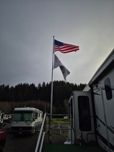 Customer photo review of 3' x 5' American Flag