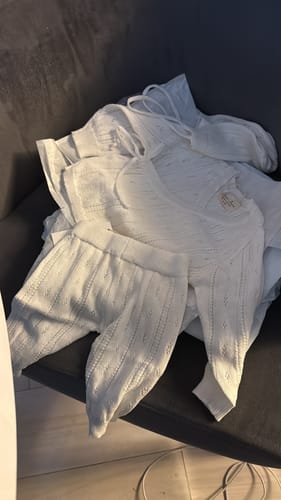 Customer photo review of Bring Me Home Pointelle Bundle - White
