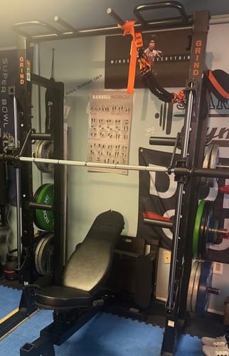 Customer photo review of Smith Machine Attachment