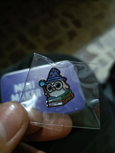 Customer photo review of Limited Edition Enamel Pin