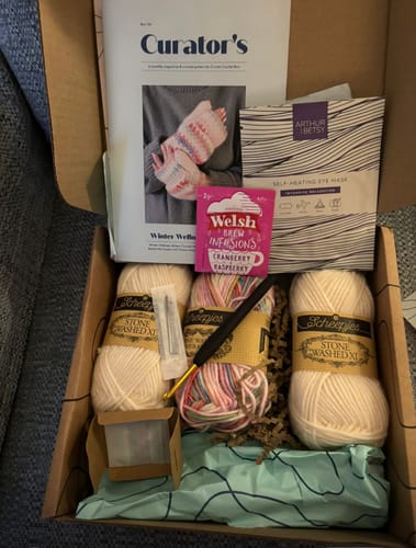 Customer photo review of Curate Crochet Box - Monthly Subscription