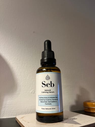 Customer photo review of Seb Natural Calming Serum