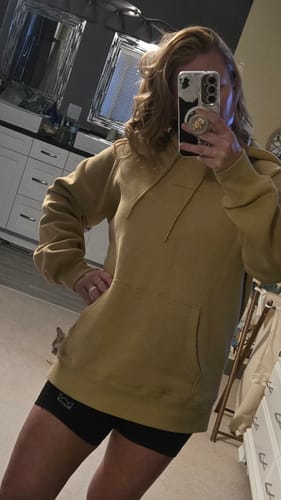 Customer photo review of Fleece Hoodie