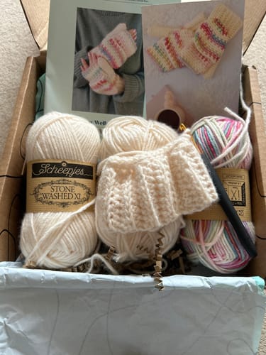 Customer photo review of Curate Crochet Box - Monthly Subscription