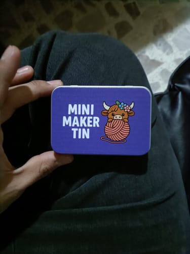 Customer photo review of Mini Maker Tin