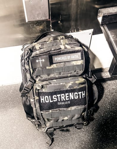 Customer photo review of HolStrength 45L Tactical Backpack