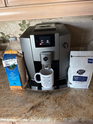Customer photo review of 100% Jamaica Blue Mountain Premium Coffee (16 oz - medium roasted whole beans)