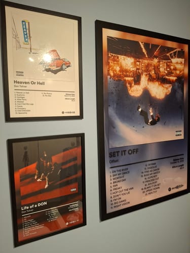 Customer photo review of Don Toliver Album Posters