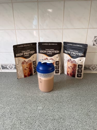 Customer photo review of High-Protein Fat-Burning Coffee 🤩