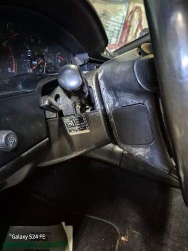 Customer photo review of MR2Heaven Reproduction Steering Column Covers (Carbon Fiber Available)