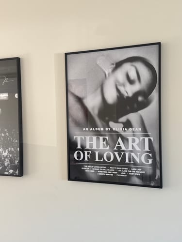 Customer photo review of Olivia Dean Album Posters