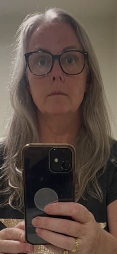 Customer photo review of Ethan Thomas Black shampoo & mask duo