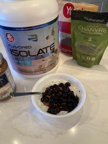 Customer photo review of Protein Isolate