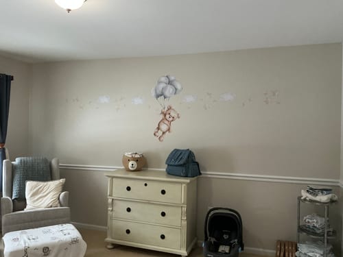 Customer photo review of Teddy Bear with Balloons