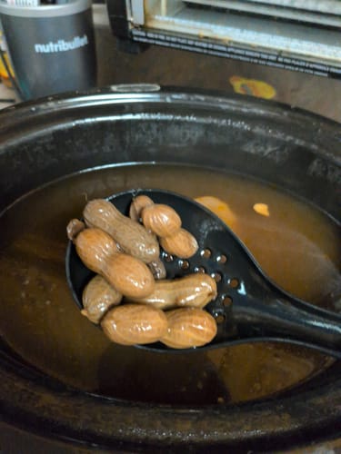 Customer photo review of Boil-The-Bag Boiled Peanuts (2 Bags)