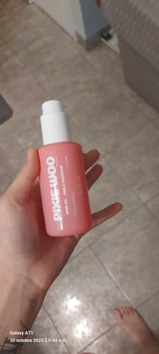 Customer photo review of Hair Oil - Nourish & Protect