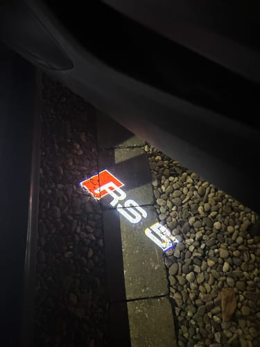 Customer photo review of AUDI DOOR LIGHTS