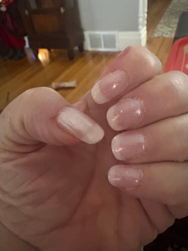 Customer photo review of Shimmer Dip Powder Mix In