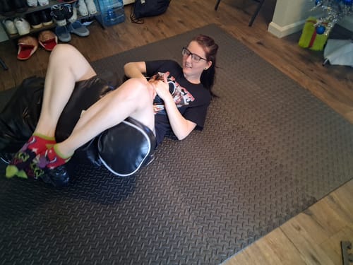 Customer photo review of Adults Essential BJJ Grappling Dummy - 170cm Unfilled