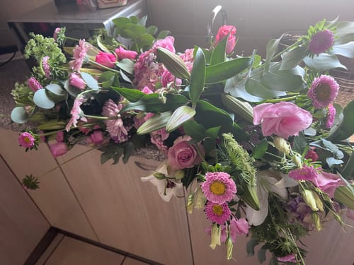 Customer photo review of Luxury Florist Choice Bouquet