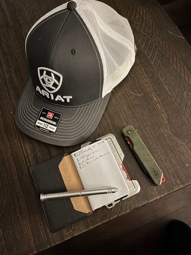 Customer photo review of D01 DAPPER™ PEN WALLET