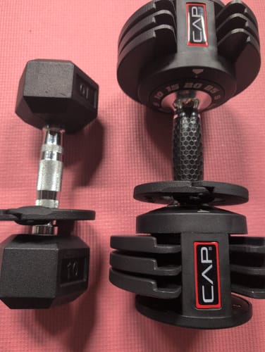 Customer photo review of 1.25 Pound Weight Clips