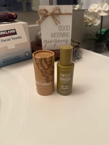 Customer photo review of Sweet Ginger Vapor Rub