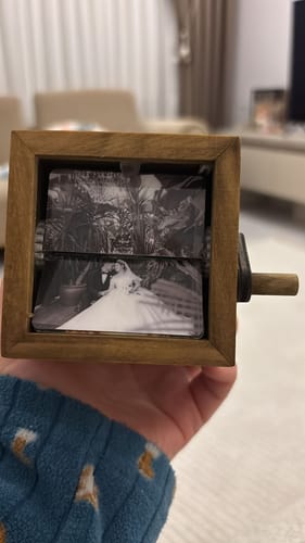 Customer photo review of Işıklı Özel Fotoğraf Kutusu