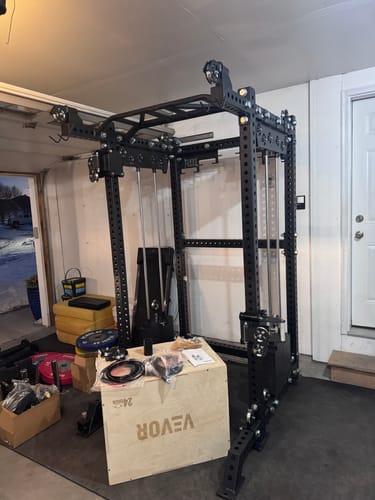 Customer photo review of Blazzed HD1 Squat Rack Functional Trainer