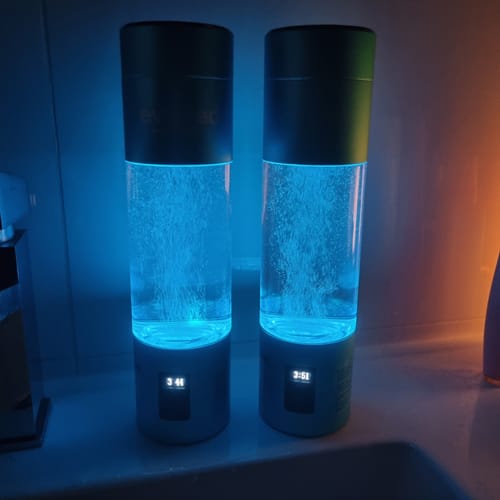 Customer photo review of Evolved H2O™ Advanced Hydrogen: Pro Bottle