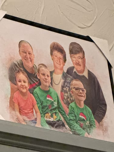 Customer photo review of #1 Memorialize Artist