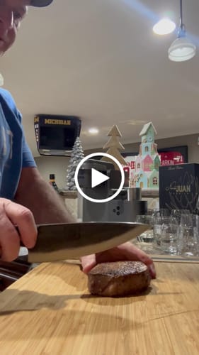 Customer video review of Tungsten 7" Slicing Knife