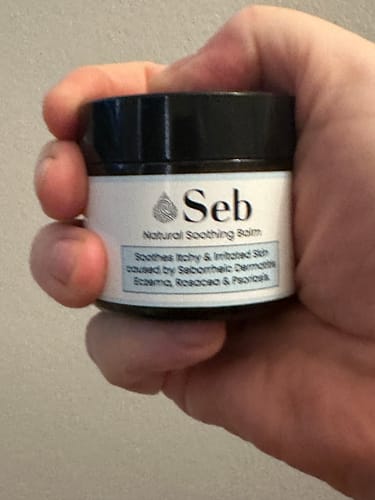 Customer photo review of Seb Natural Soothing Balm