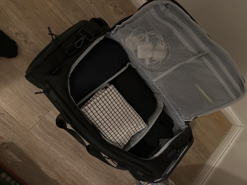Customer photo review of The Weekender 50L