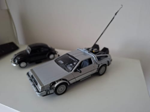 Customer photo review of Back To The Future I Delorean Escala 1:24 - Welly