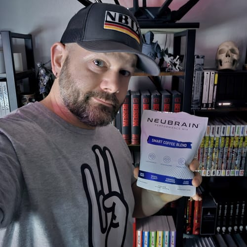 Customer photo review of Smart Coffee Blend (#1 Mushroom Coffee) + FREE Gifts