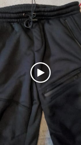 Customer video review of MEN'S EDOM SHERPA LINED TWILL JOGGERS