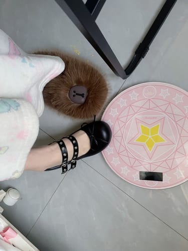Customer photo review of Dark Rivet Mary Jane