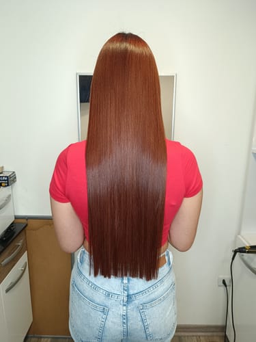 Customer photo review of Kit Alisado Profesional 1 Litro