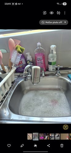 Customer photo review of Tap & Shower Filter Bundle