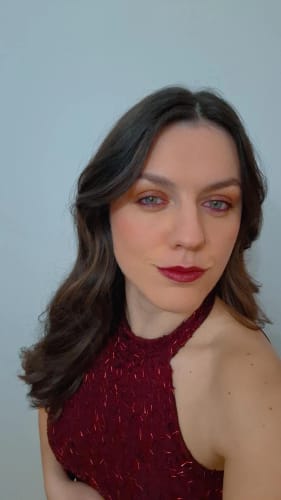 Customer photo review of Φόρεμα halter με έξω πλάτη