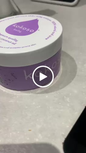 Customer video review of Kokoso Baby® Coconut Oil