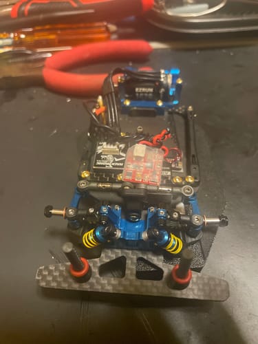 Customer photo review of Nexx Racing Team Associated RC28 Double A Arm Upgrade - Pre-Sale