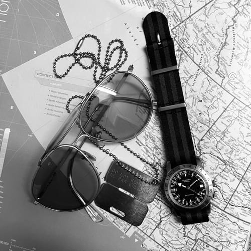 Customer photo review of HD Bond Nylon Watch Strap